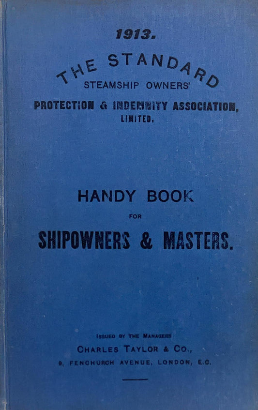 A handy book for shipowners and masters