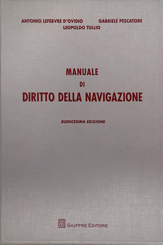 Manuale di diritto alla navigazione