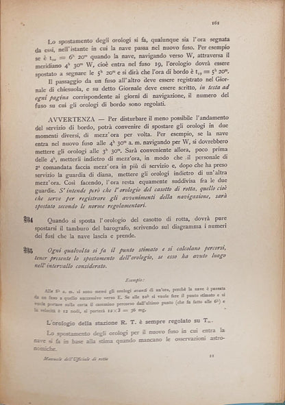 Manuale dell'ufficiale di rotta