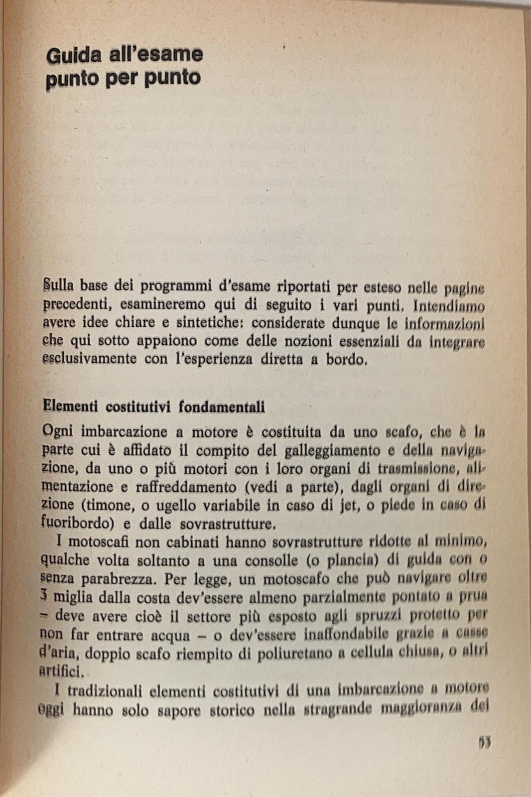 Guida e manovra delle imbarcazioni da diporto