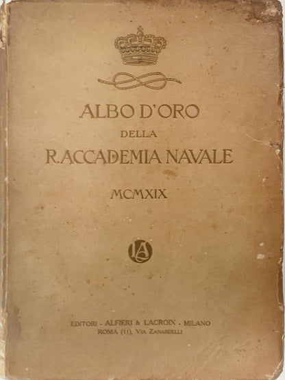 Albo d'oro della R. Accademia Navale