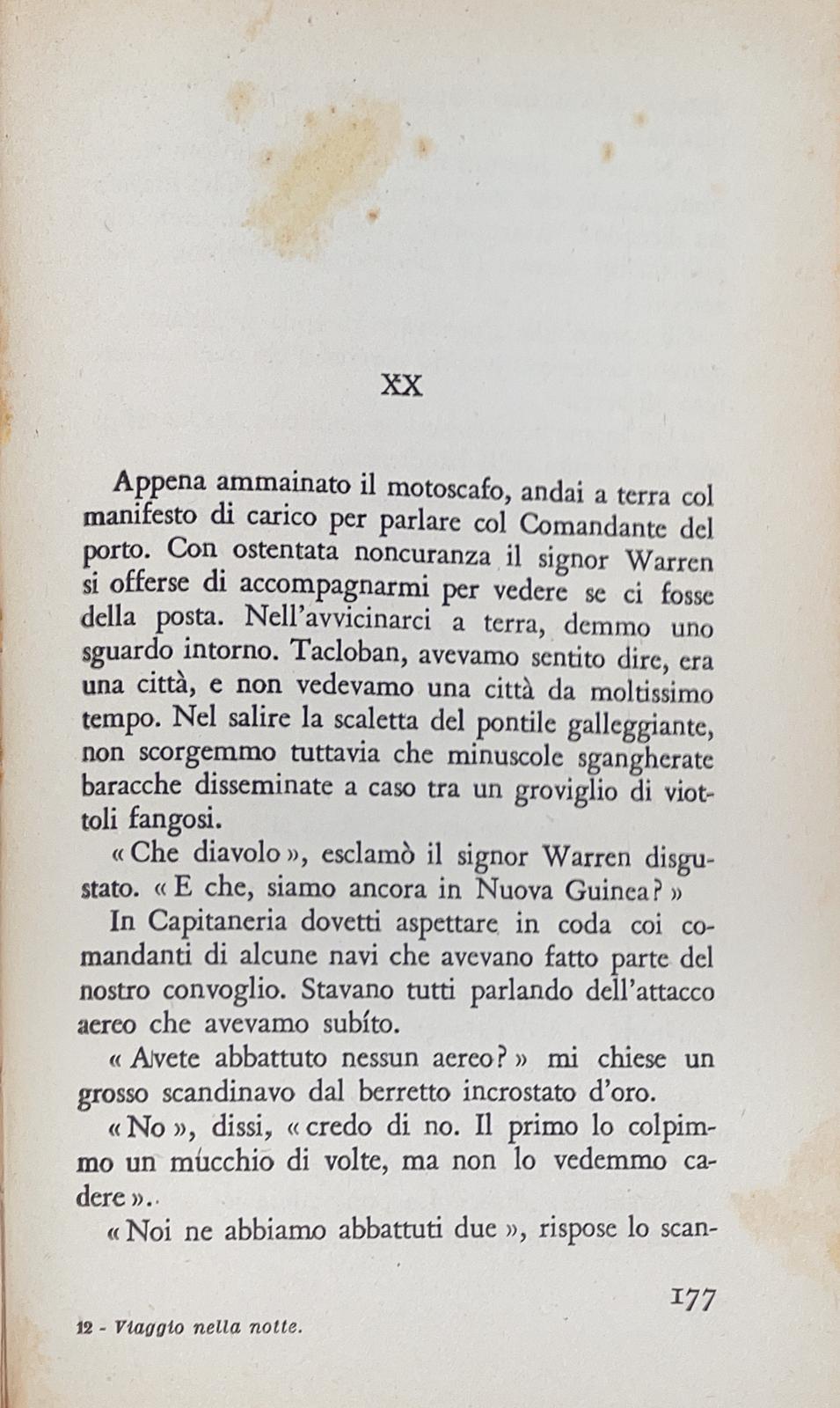 Viaggio nella notte
