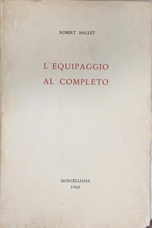 L'equipaggio al completo