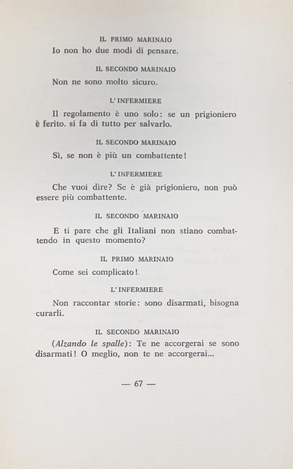 L'equipaggio al completo