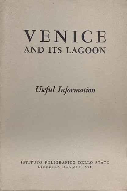 Venice and its lagoon