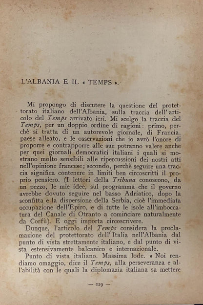 L'Adriatico senza pace di Rastignac