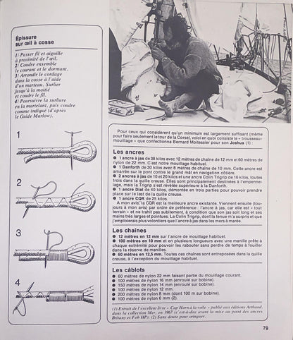 Mouillage equipement et technique