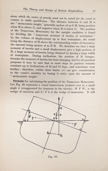 The theory & design of British Shipbuilding
