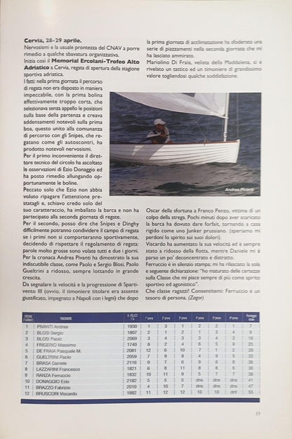 Il dinghy - Annuario 2007-08