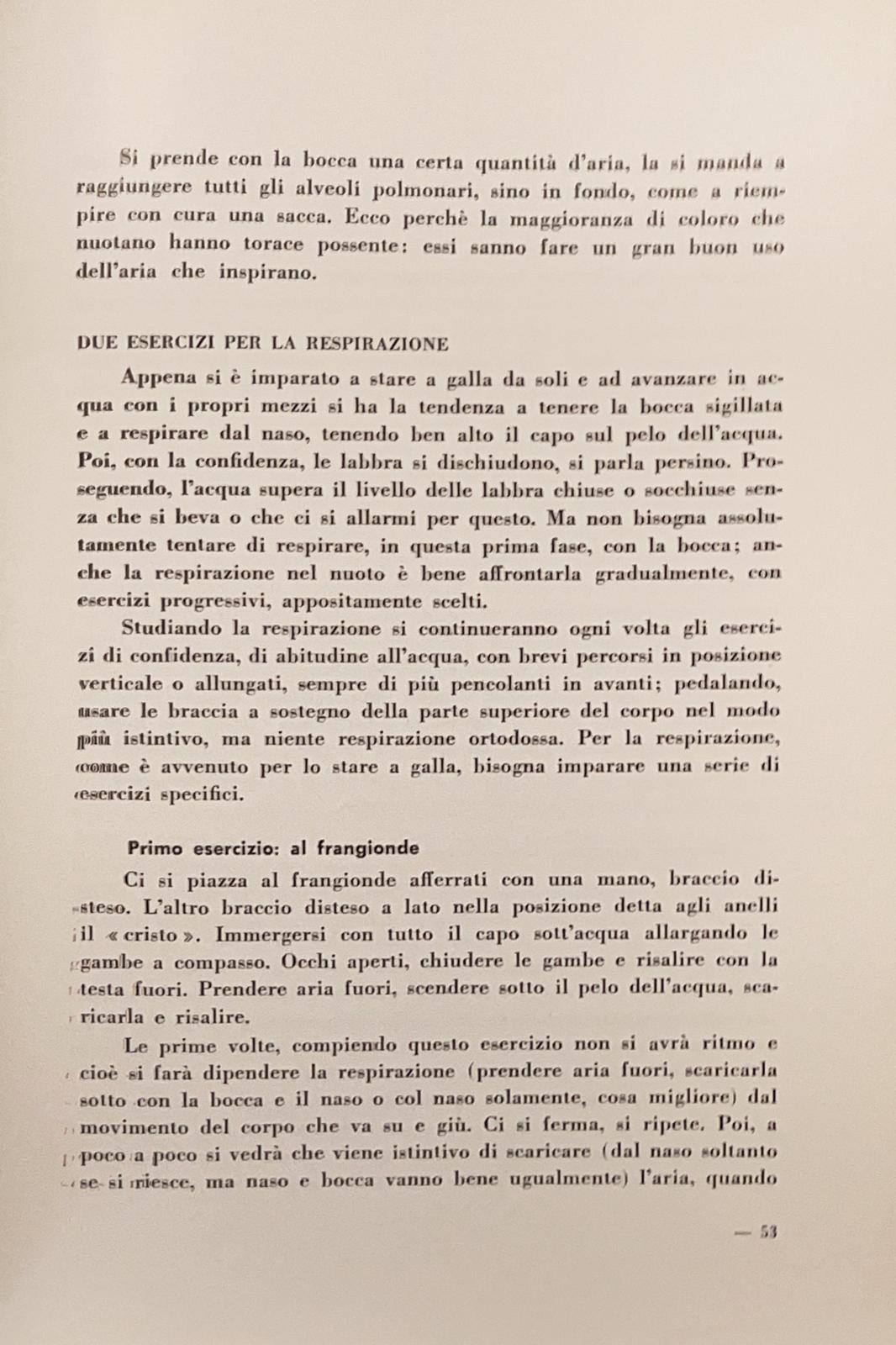 Impara a nuotare