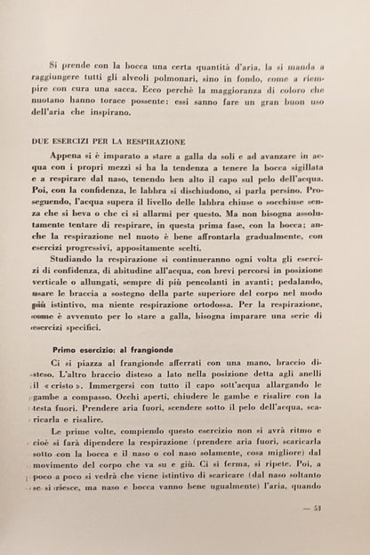 Impara a nuotare