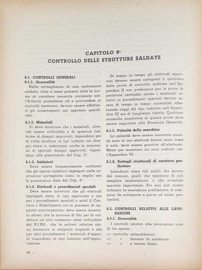 Regolamento sulla saldatura degli scafi