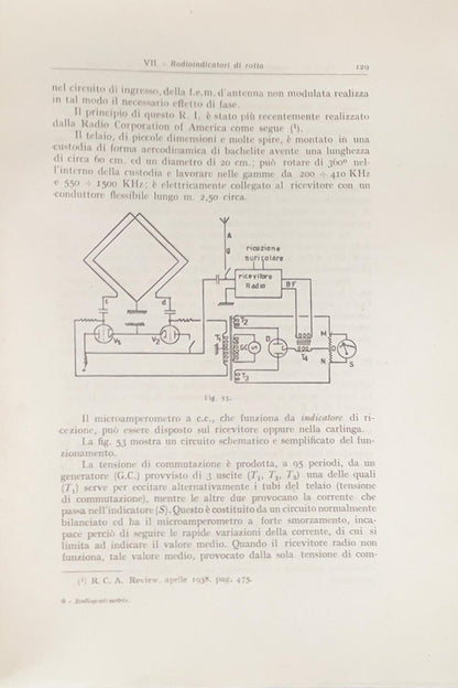 Radiogoniometria con principii di radionavigazione