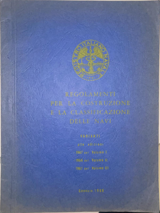 Regolamento per la costruzione e la classificazione delle navi
