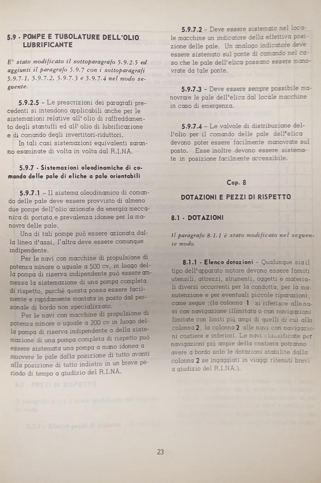 Regolamento per la costruzione e la classificazione delle navi