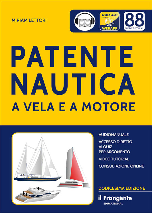 Patente nautica a vela e motore