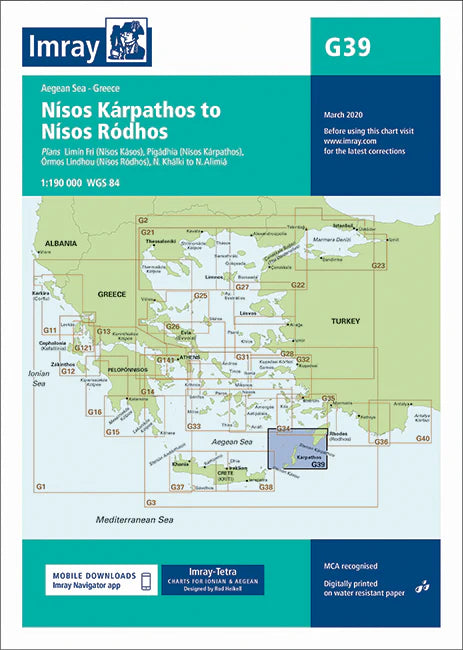 Nísos Kárpathos to Nísos Ródhos - G39