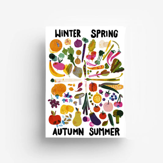 Poster food seasons