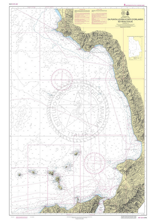 Da punta licosa a capo d'orlando e isole eolie - 915