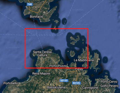 Arcipelago di La Maddalena - Foglio Ovest - 325