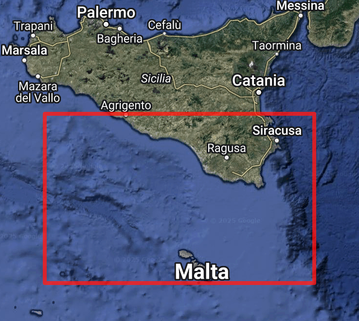Da Capo Rossello ad Augusta e Isole Maltesi- 917