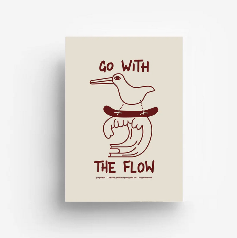 Poster go with the flow