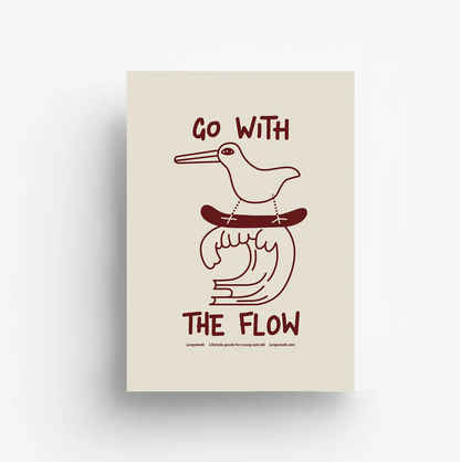 Poster go with the flow