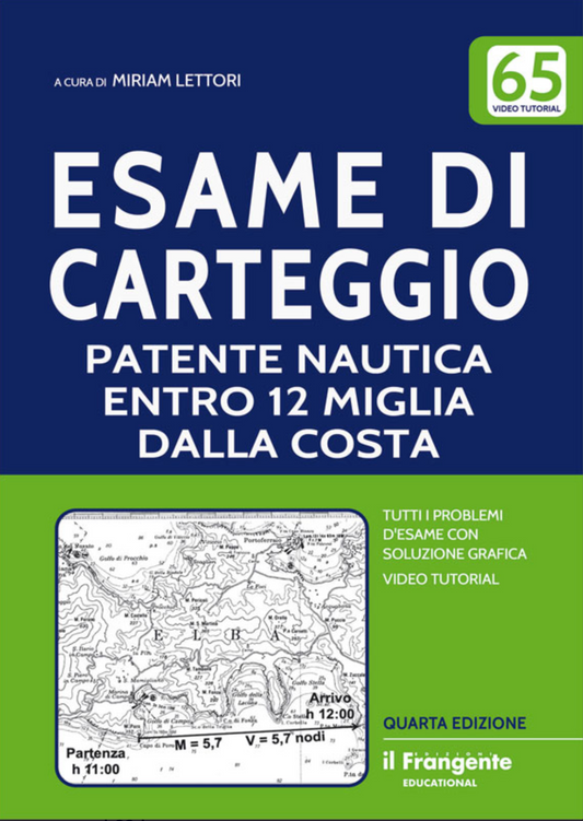 Esame carteggio per patente nautica entro 12 miglia dalla costa a vela e motore