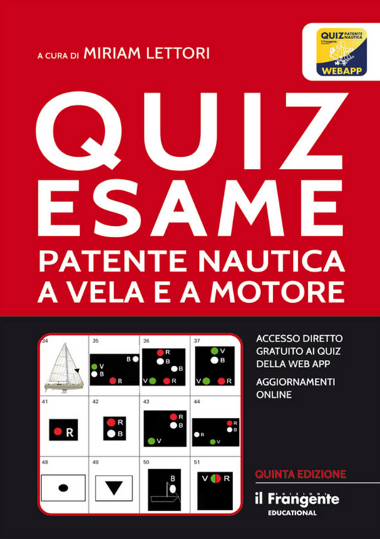 Quiz esame patente nautica a vela e motore 2025