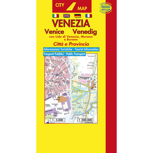 Venezia città e provincia 1:5.000