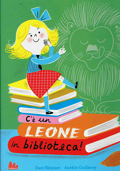 C'è un leone in biblioteca