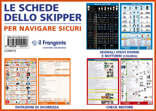 Le schede dello skipper per navigare sicuri