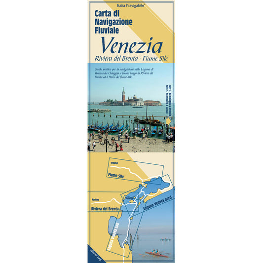 Carta di navigazione fluviale Venezia