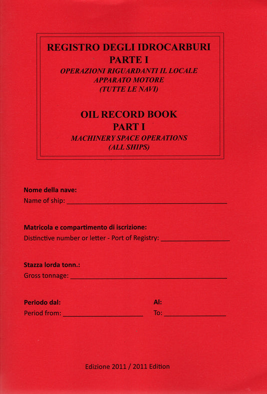 Registro idrocarburi - oli record - parte 1