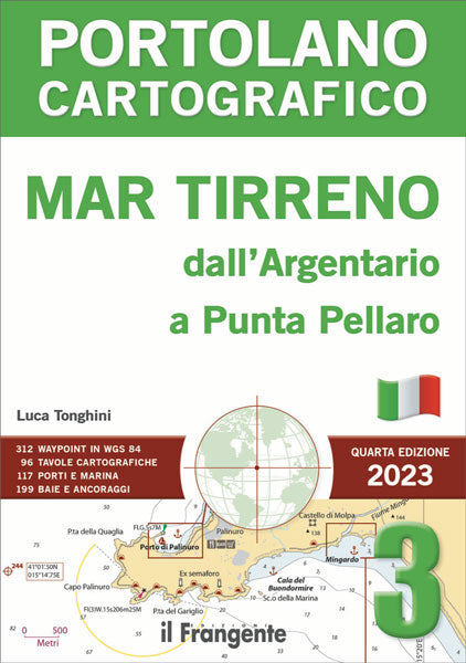 Portolano Cartografico 3 - Mar Tirreno dall'argentario a punta pellaro