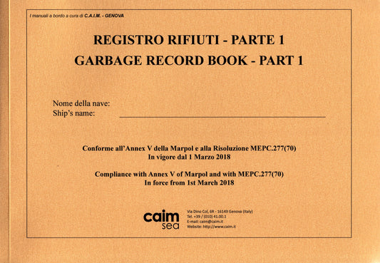Pegistro rifiuti - garbage - parte 1