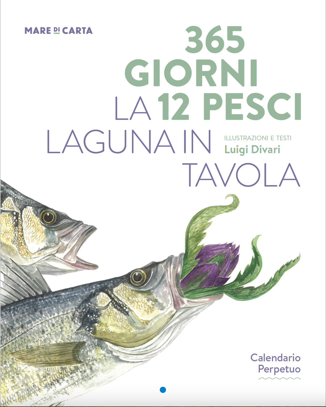 Calendario 365 giorni 12 pesci la laguna in tavola