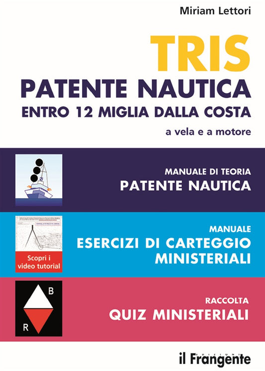 Tris patente nautica entro 12 miglia