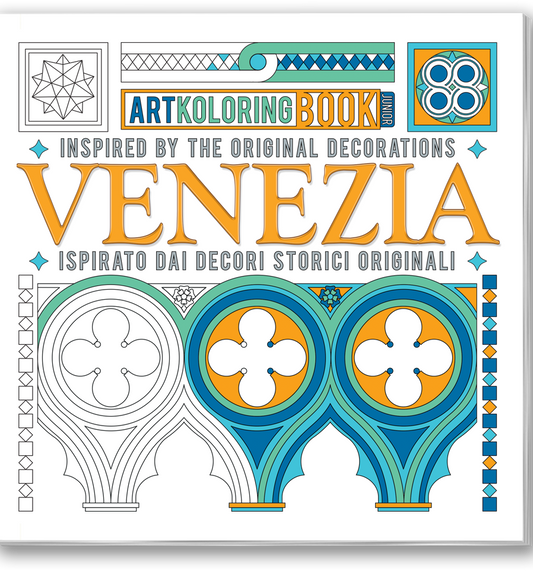 artkoloring book venezia